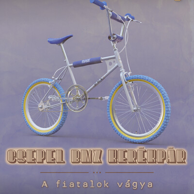 Peter lanyi csepel bmx poster final