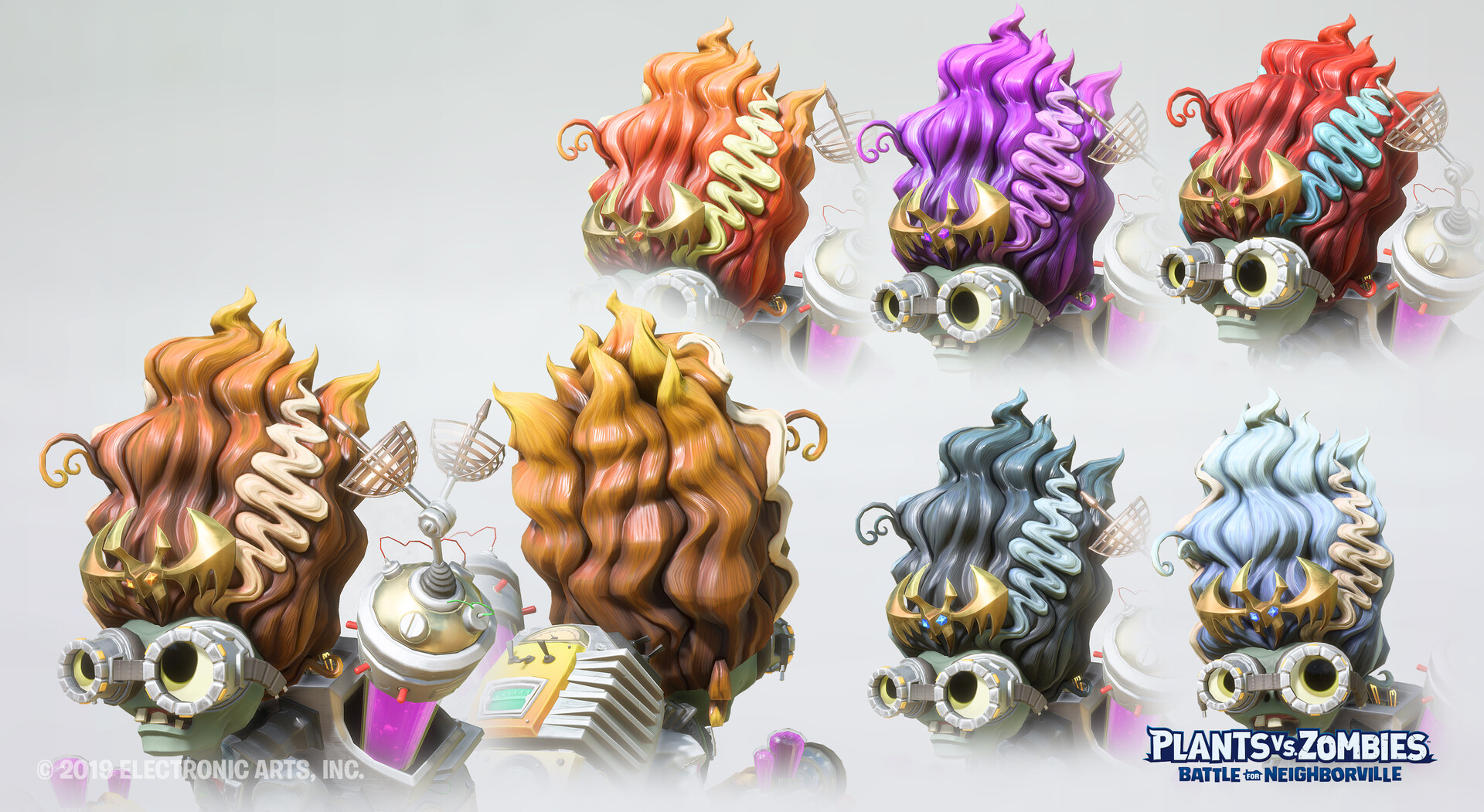 Octopus Boss Mario Odyssey ArtStation Plants Zombies: Battle For