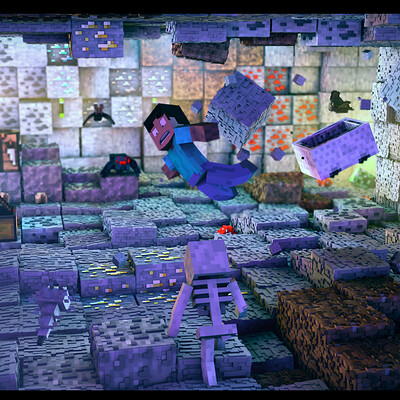 Zane Noorani Minecraft 3d Art