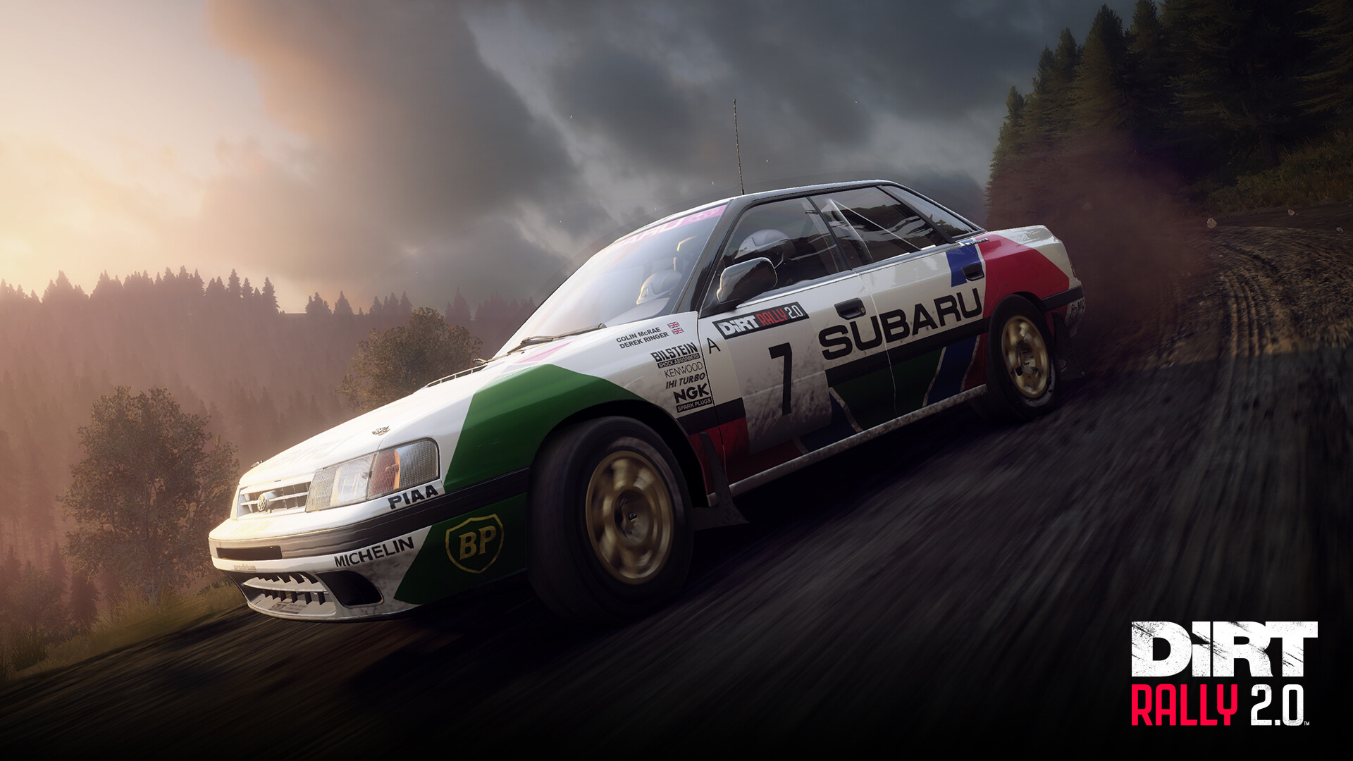 rally subaru legacy