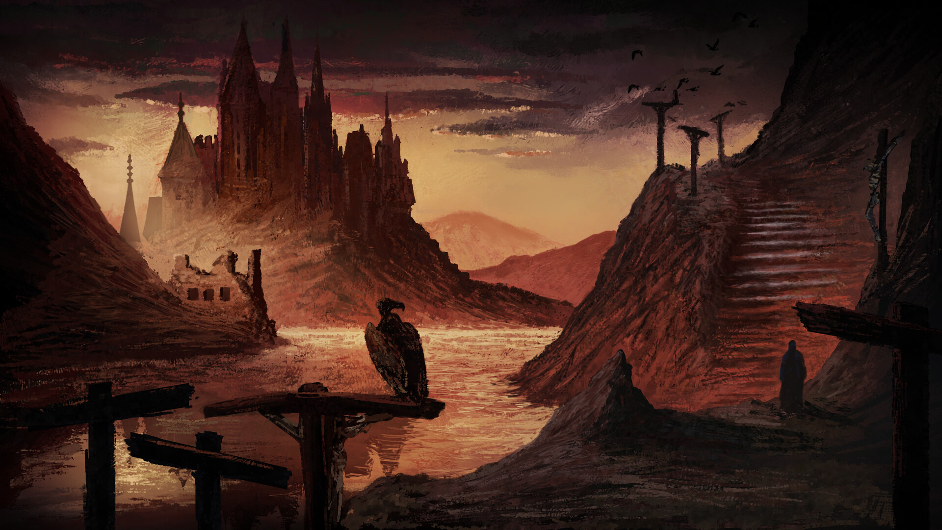 Dark Fantasy Landscape