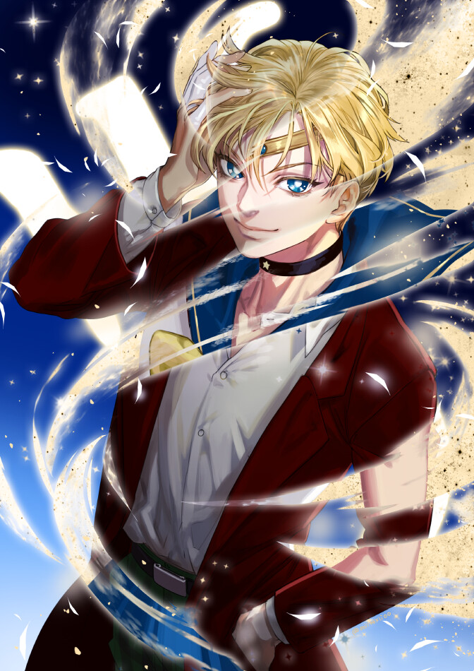 Artstation Sailor Uranus Fanart Ìì¬íì»ë Ë¬¼ê³° The moons depicted here are the six largest moons of uranus: sailor uranus fanart ìì¬íì»ë