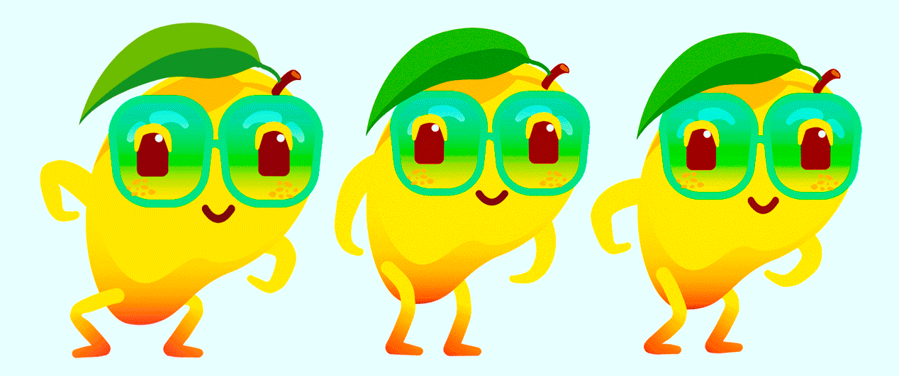 dancing mango animation