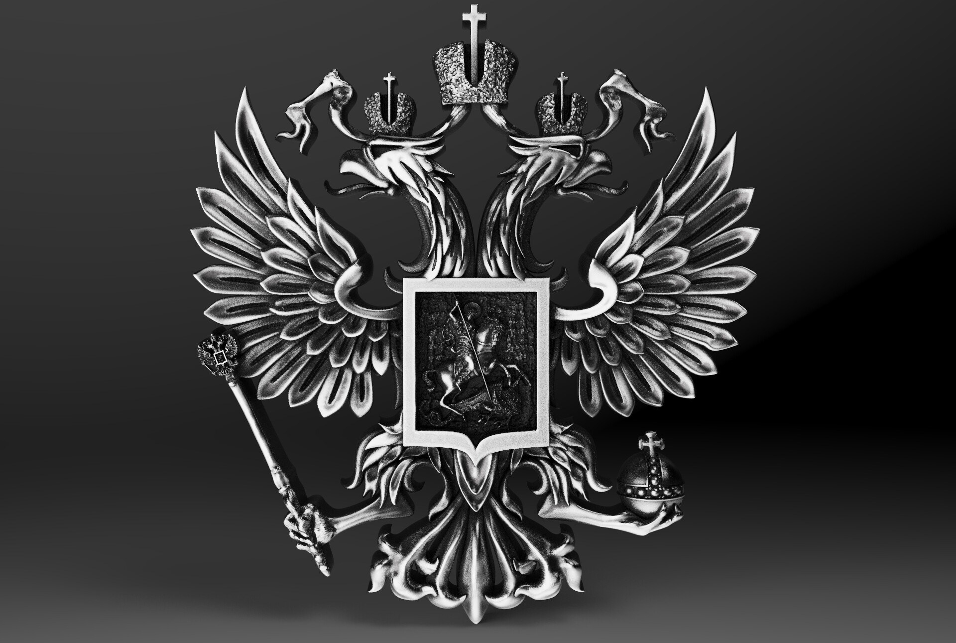 Черно Белый Герб