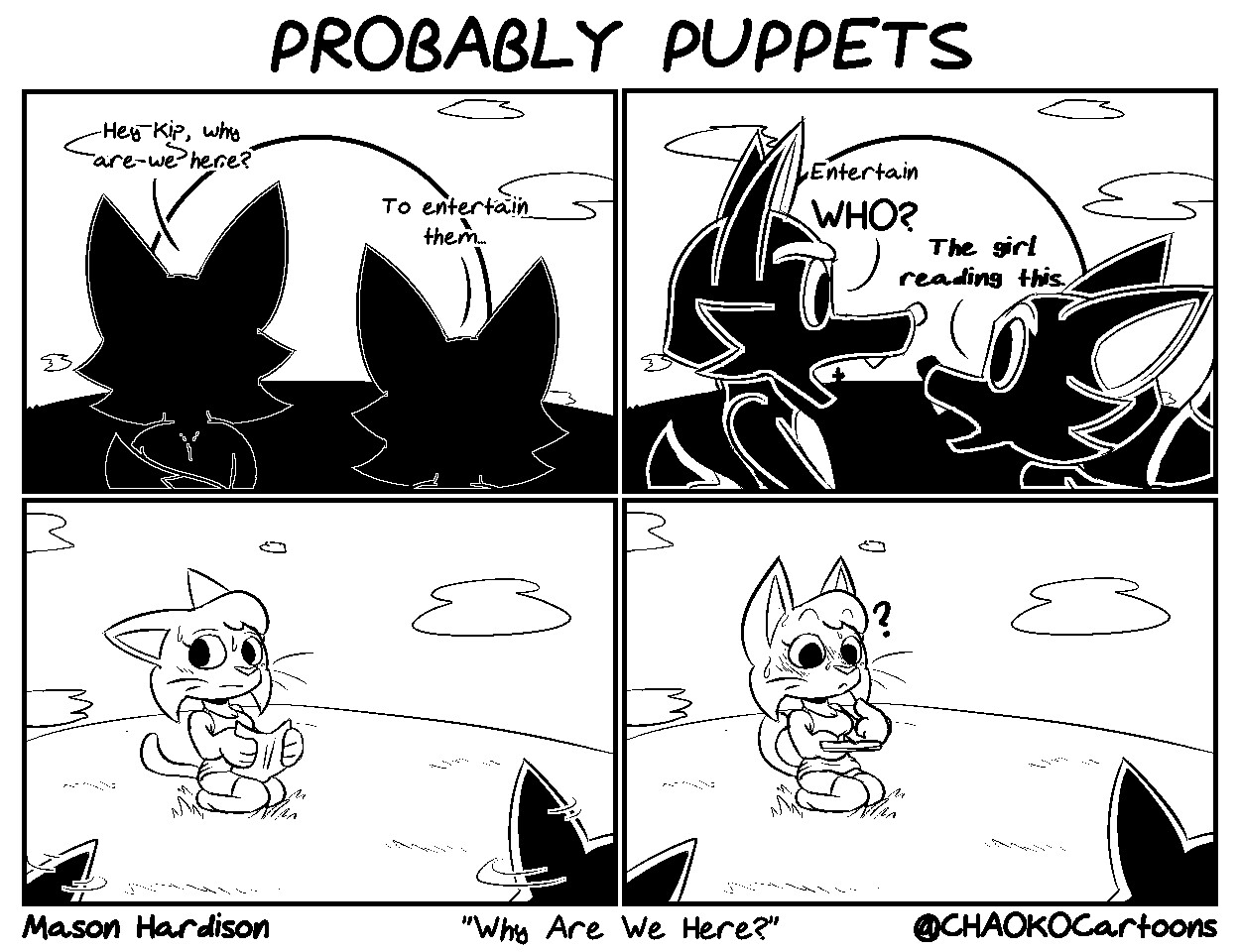 Mason Hardison Probably Puppets Series