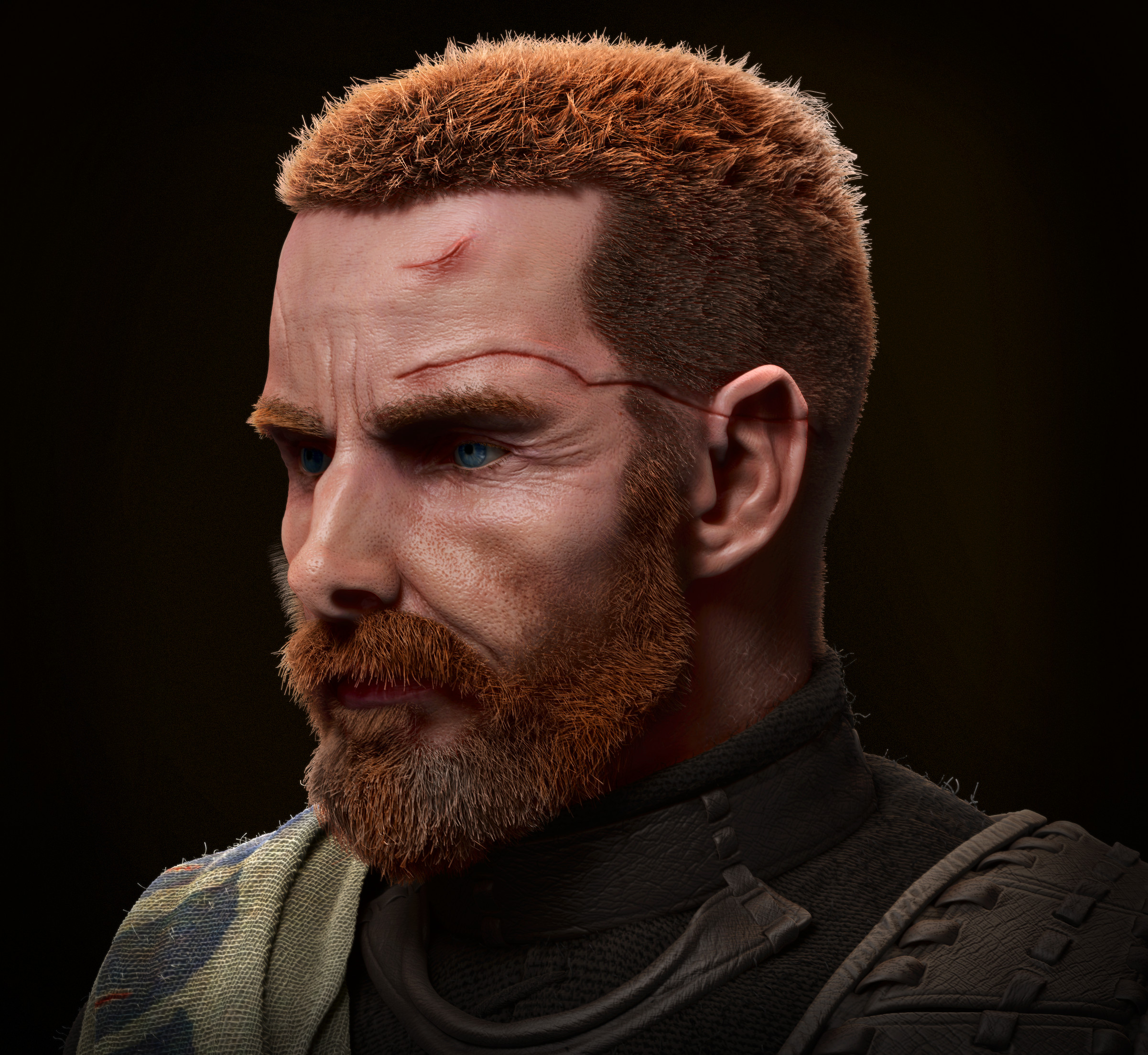 Joseph Lopatta MacDuff Portrait Sean Harris Macbeth 2015