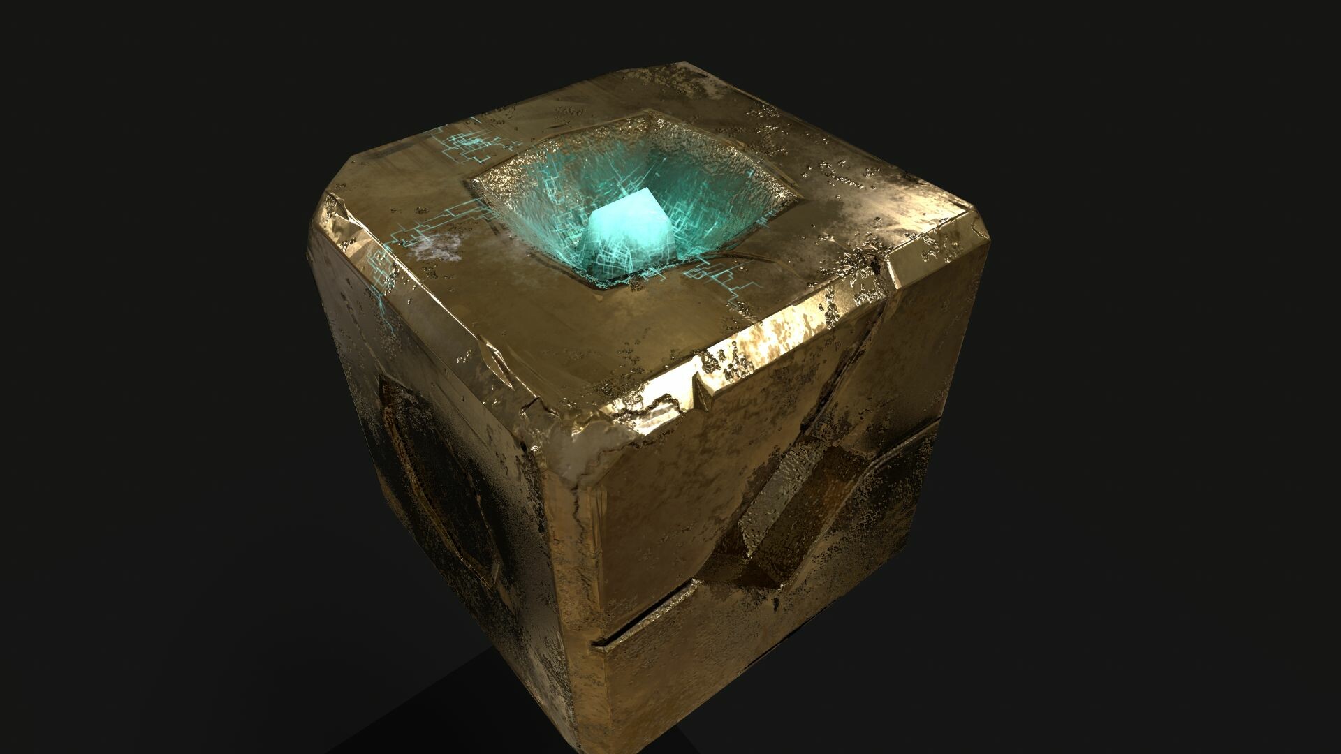 cube in zbrush