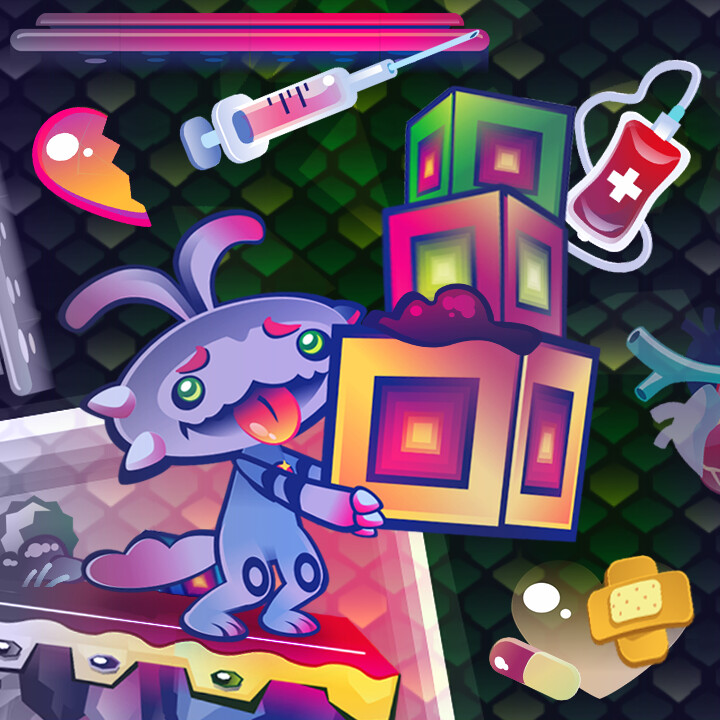 Presentation card for the game on the global game jam site