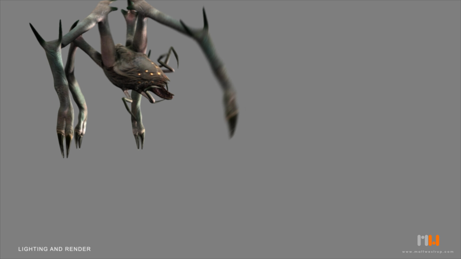 Role: Creature lighting, rigging, animation and match move.