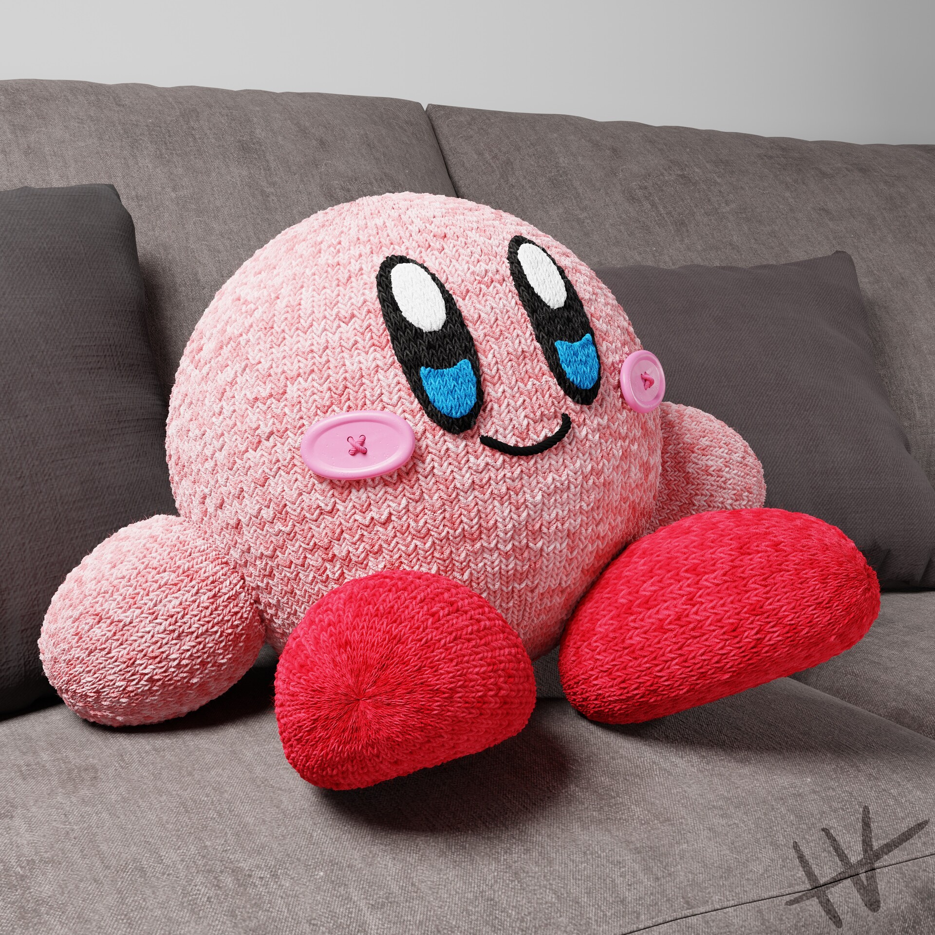 kirby white barbie doll