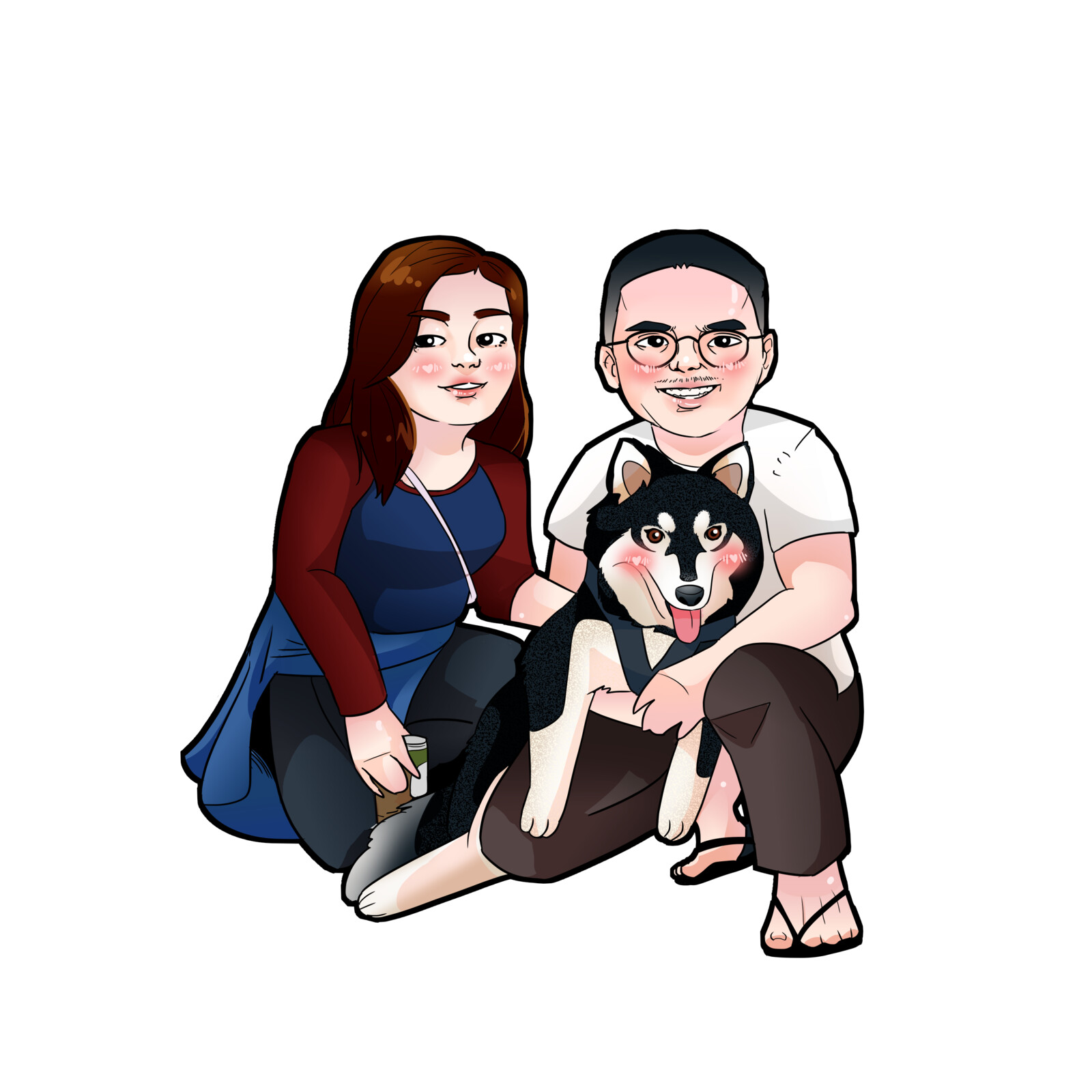 A happy family