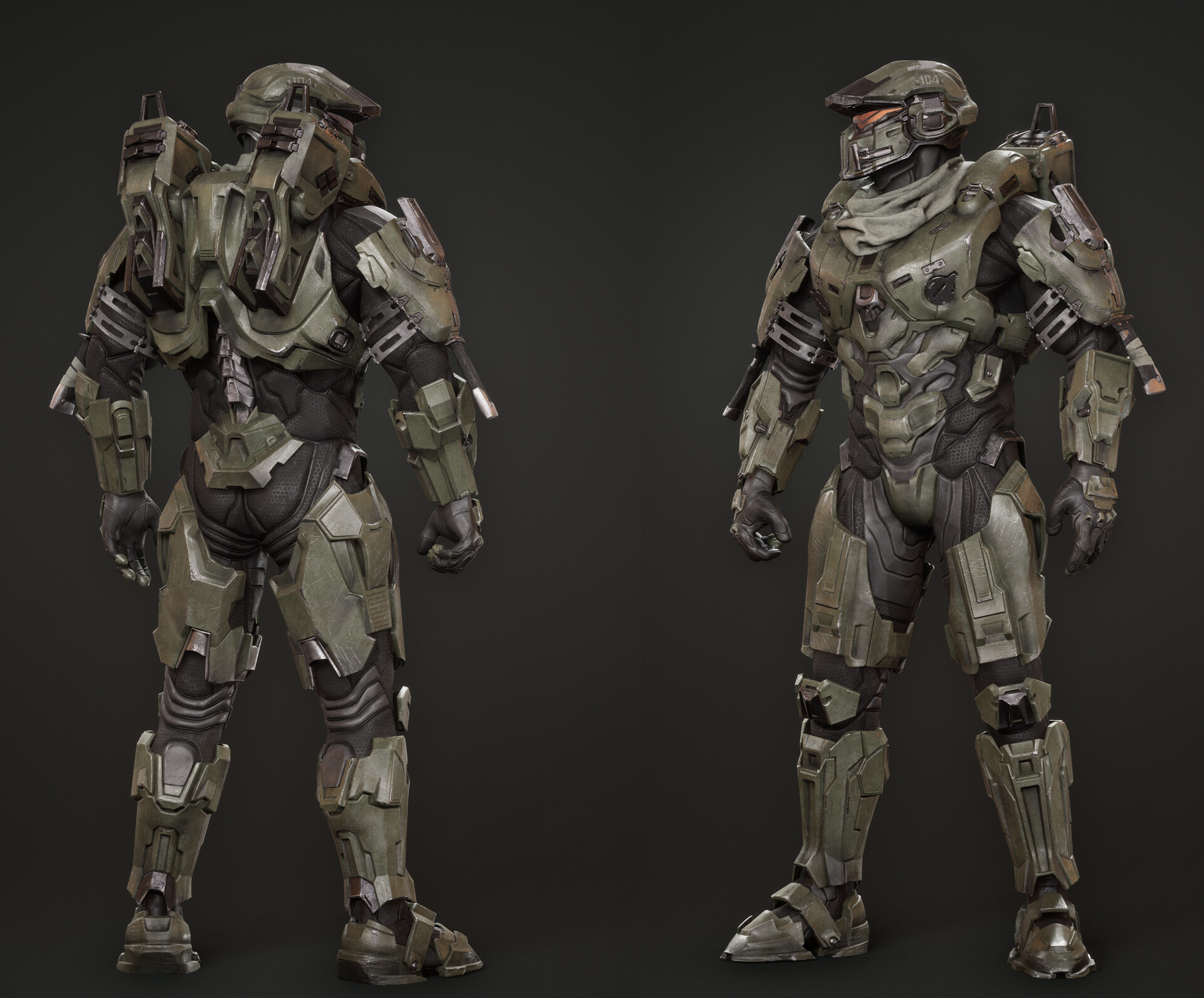 ArtStation - Fred- 104 early concept for Halo 5