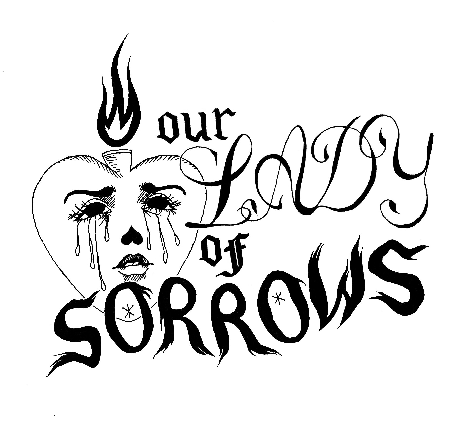 Saara138 Our Lady Of Sorrows Mcr Lettering