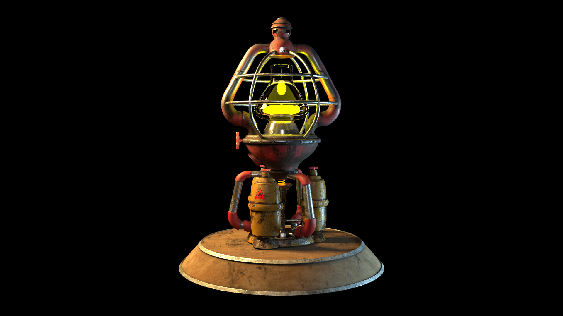Steampunk lava lamp on sale
