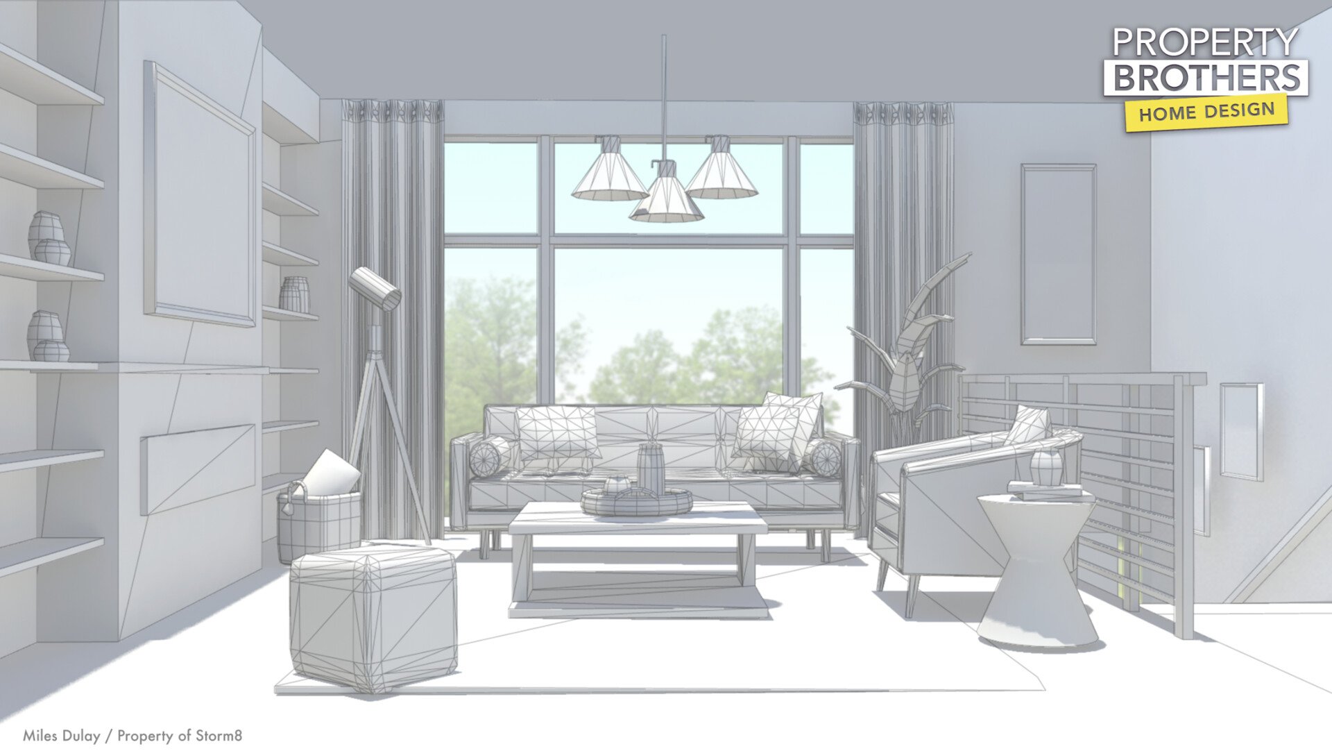 Artstation Property Brothers Home Design Miles Dulay