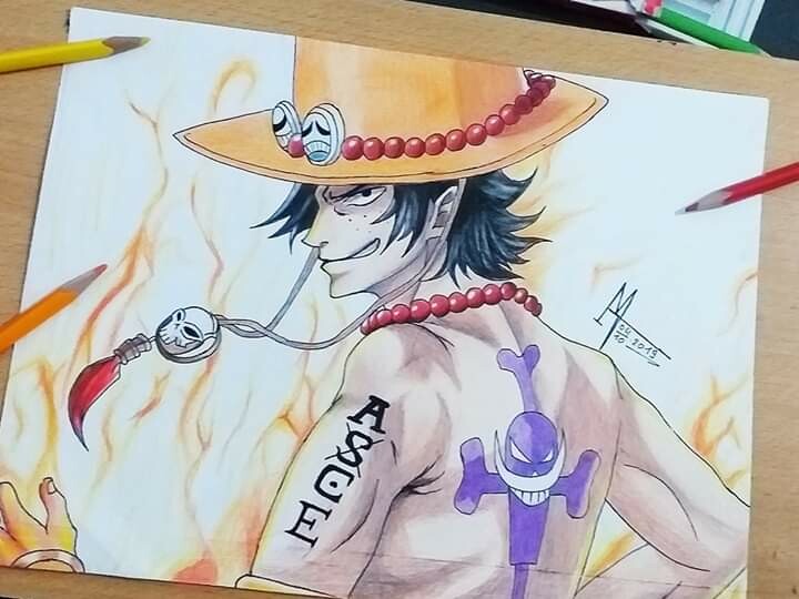ArtStation - Ace from anime one piece