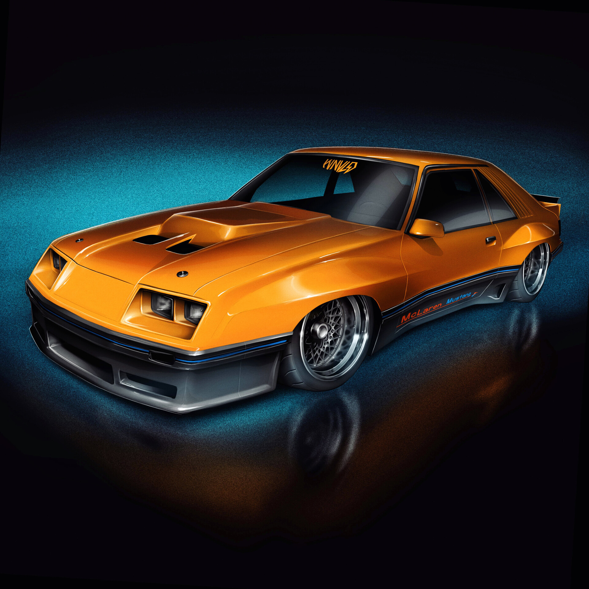 Andreas Wennevold 1980 M81 Mclaren Mustang Foxbody Wnvld