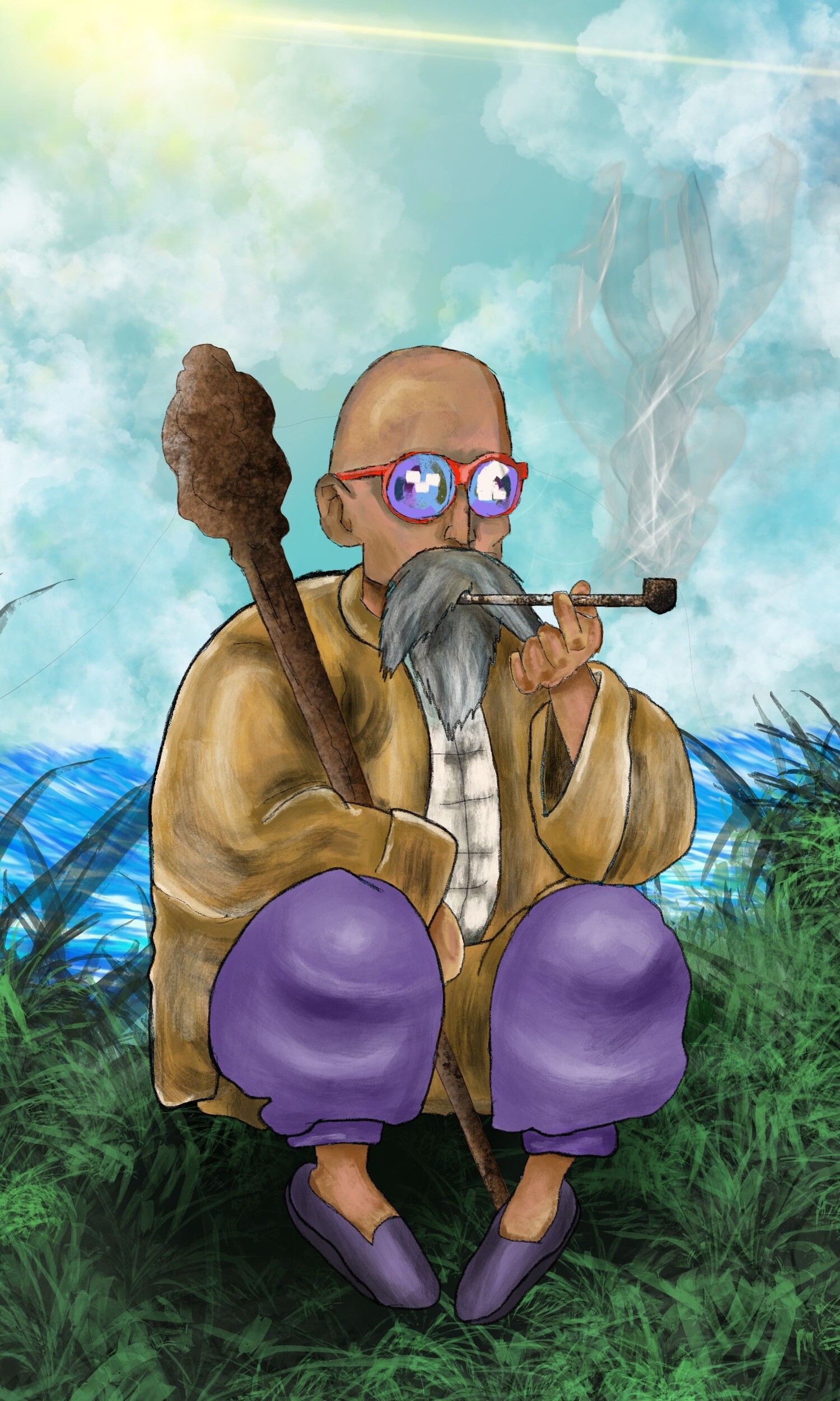 Erik Rodny Master Roshi With masako nozawa, tia lynn ballard, justin briner, amber lee connors. erik rodny