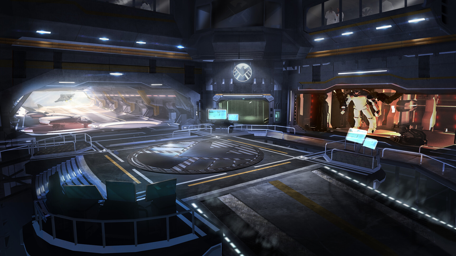 ArtStation Shield Hangar