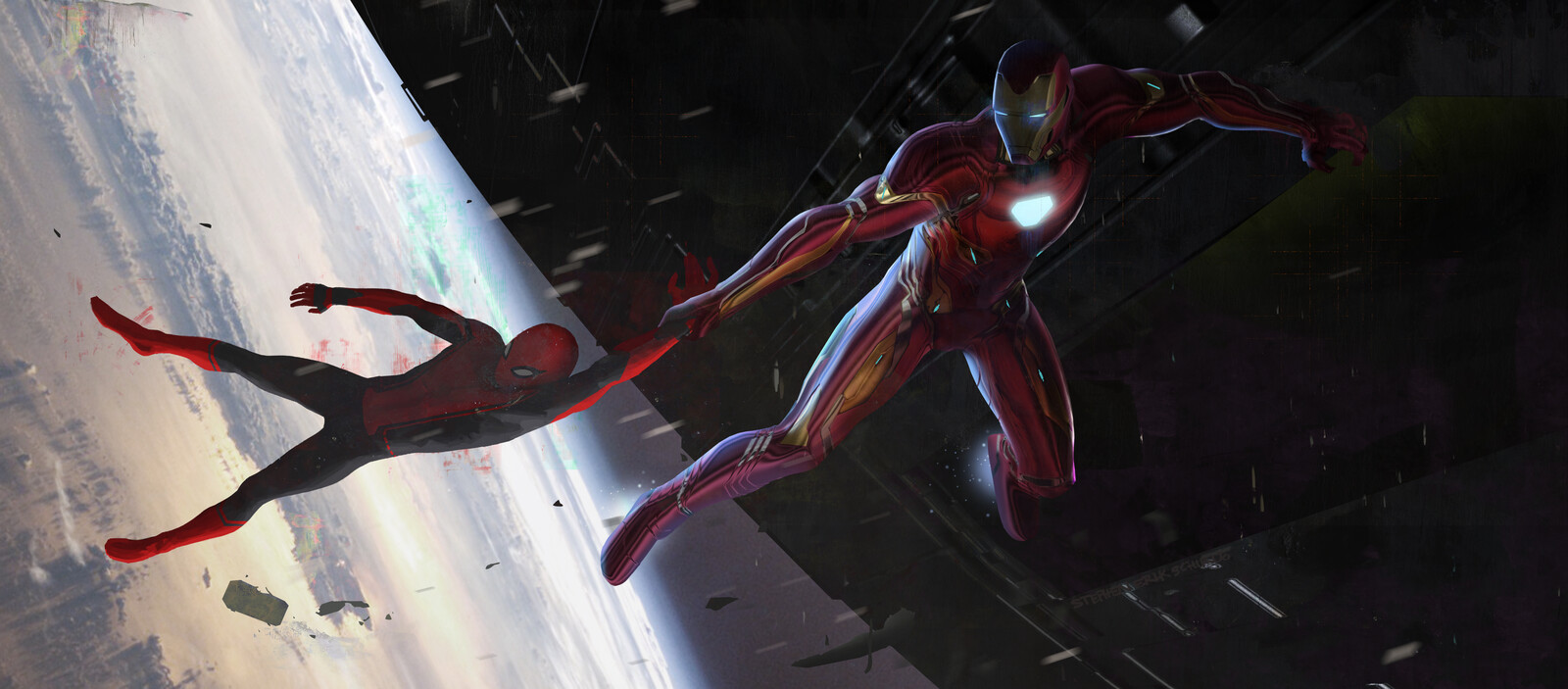 Spiderman and Ironman