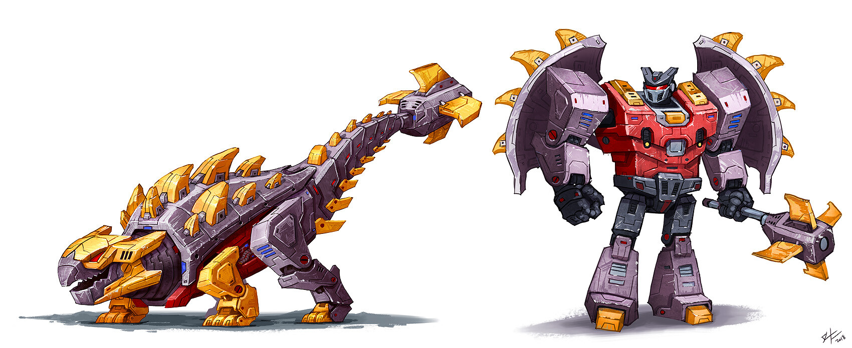 完璧主義 Shaun Keenan - New Dinobots (dino mode) ゲームキャラクター