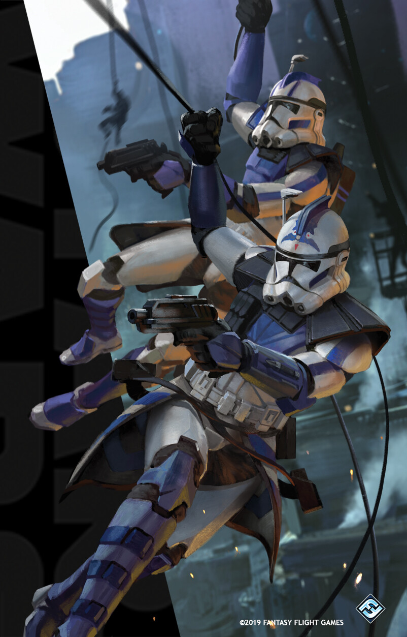 Artstation Echo And Fives Arc Troopers Alex Kim