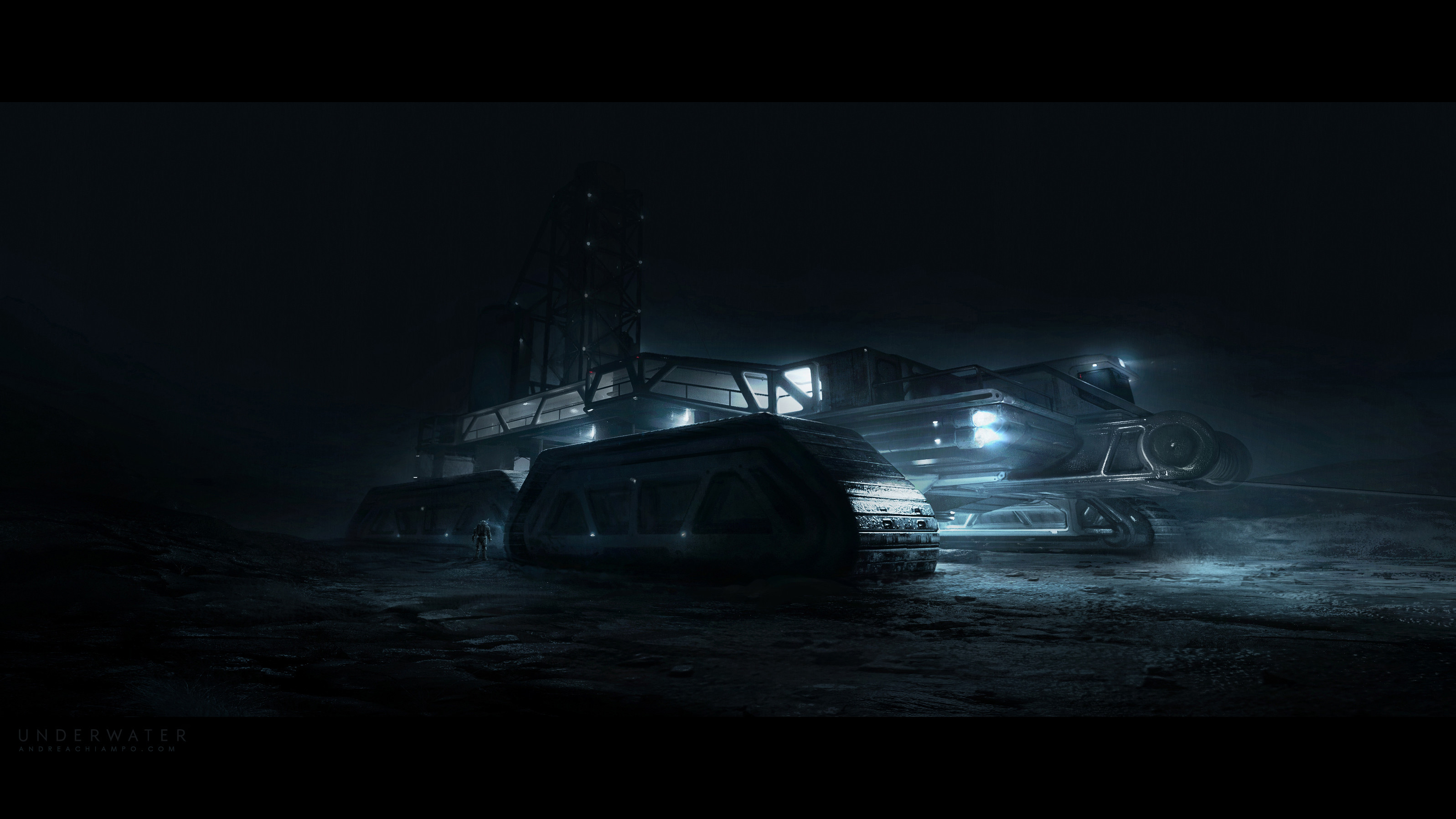 Andrea Chiampo Design Underwater movie Winch Shepard Early Concept
