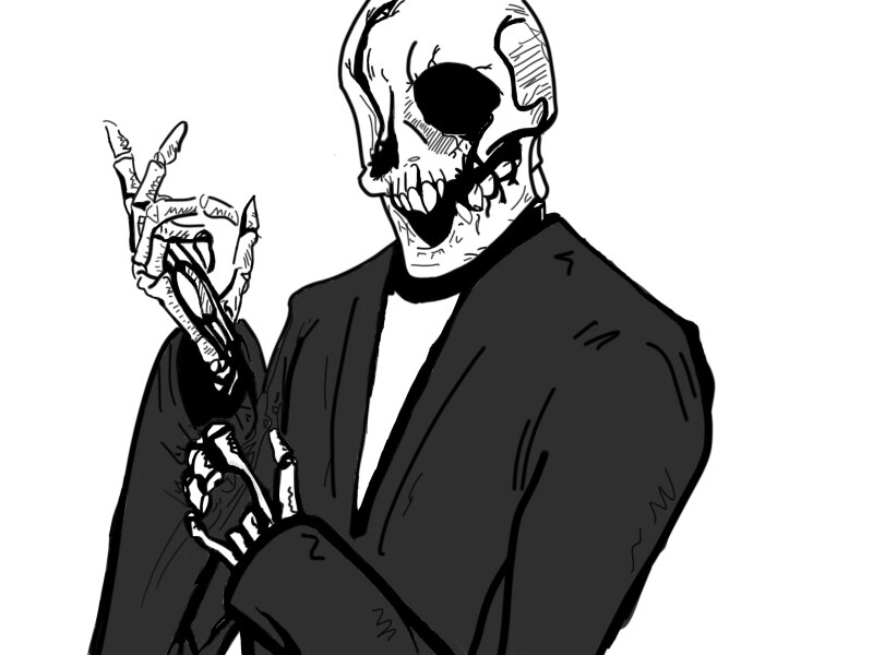 ArtStation - W.D Gaster Undertale Fanart