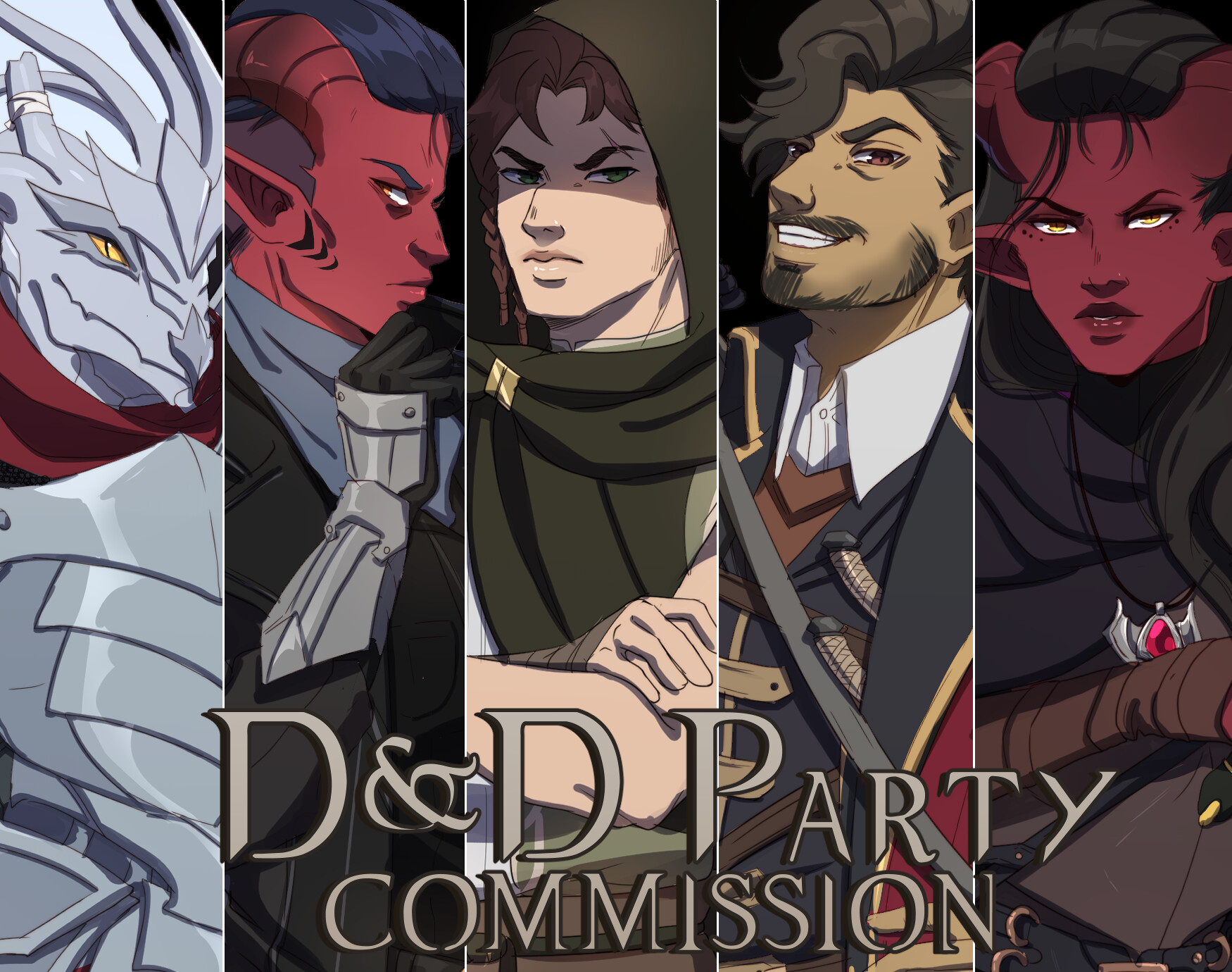 Artstation D D Party Concept And Render Commission Daffodil Tran