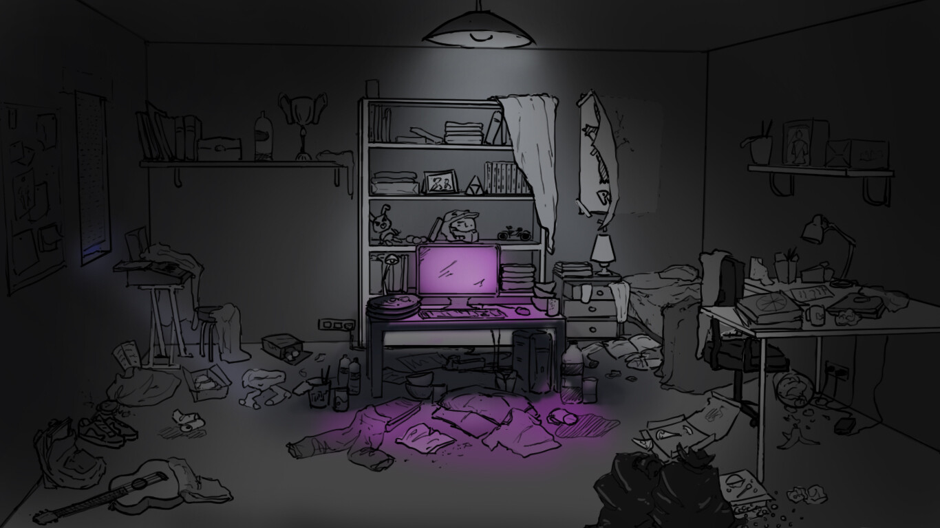 pablo romero hikikomori room