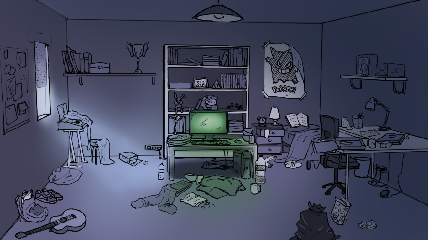 pablo romero hikikomori room