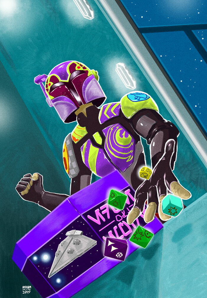 Sabine running Edge of the Empire RPG.