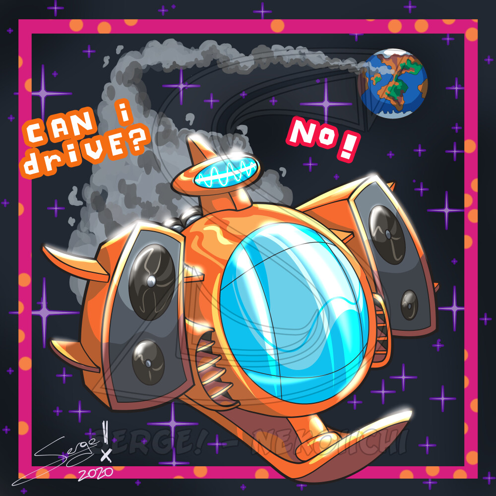 ArtStation - Righteous Rapmaster Rocketship