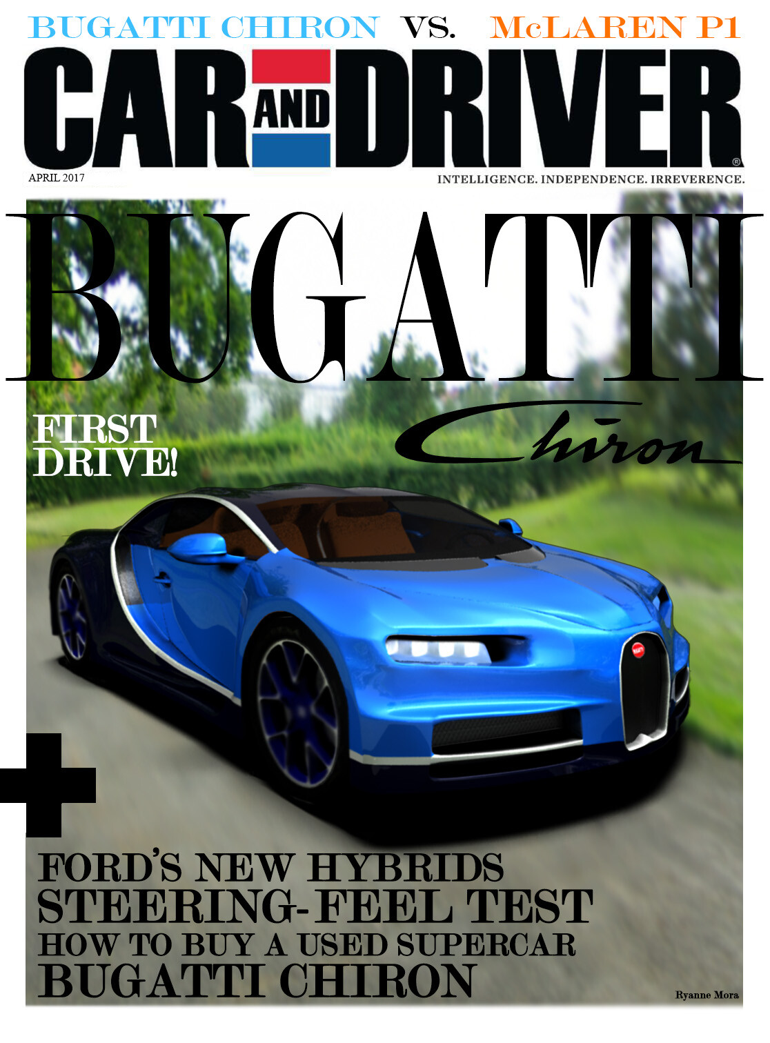 Artstation 3d Modeling Bugatti Chiron Ryanne Mora