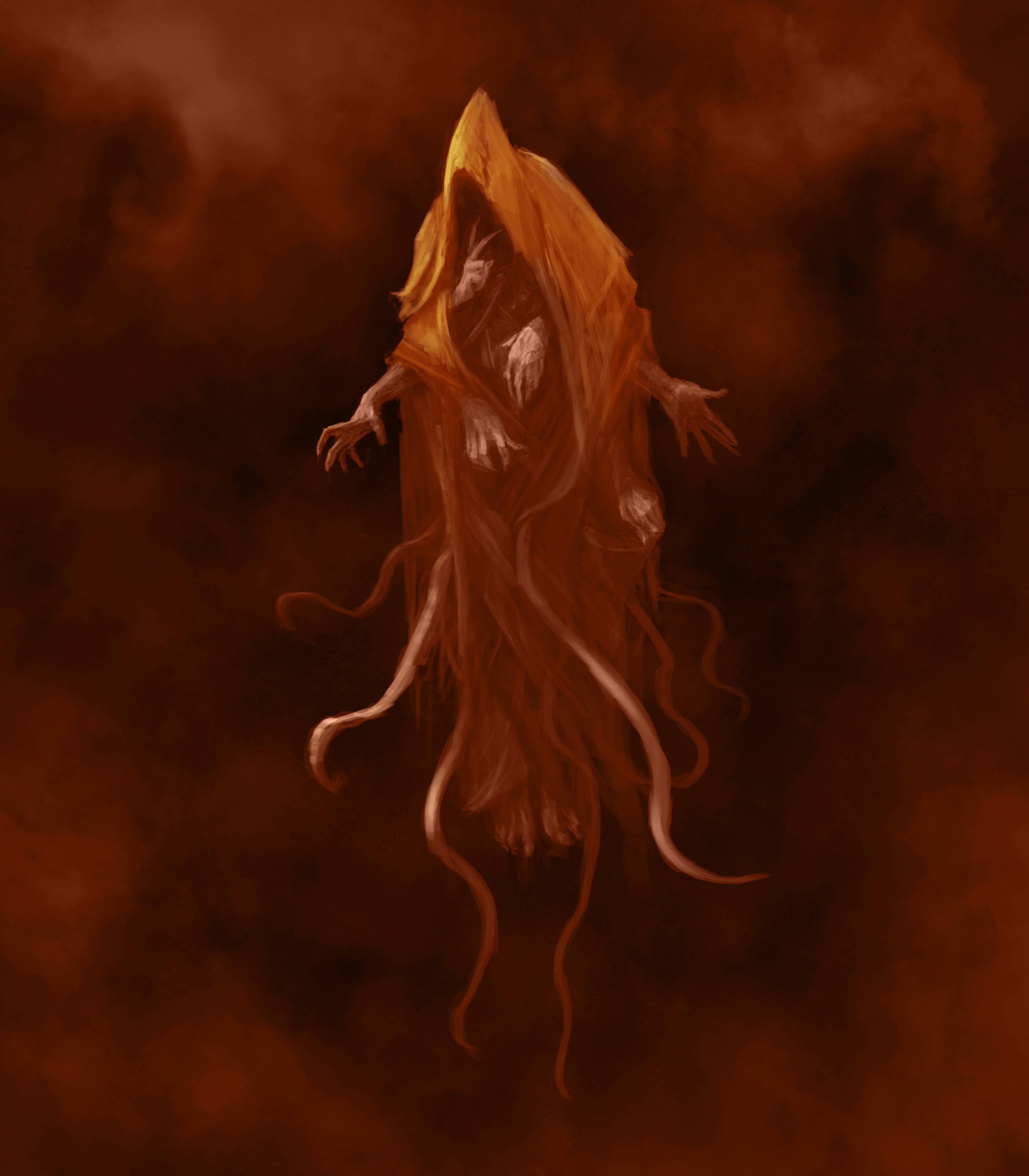 Artstation El Rey Amarillo Hastur Luis Arturo Arzate Velasco