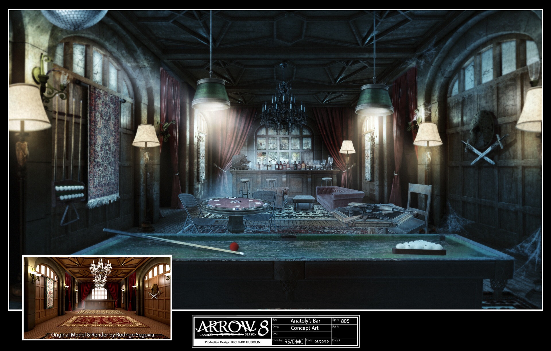 Douglas McLean - ARROW - Concept Art