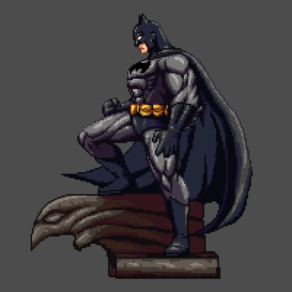 ArtStation - Batman 608 Pixel Art