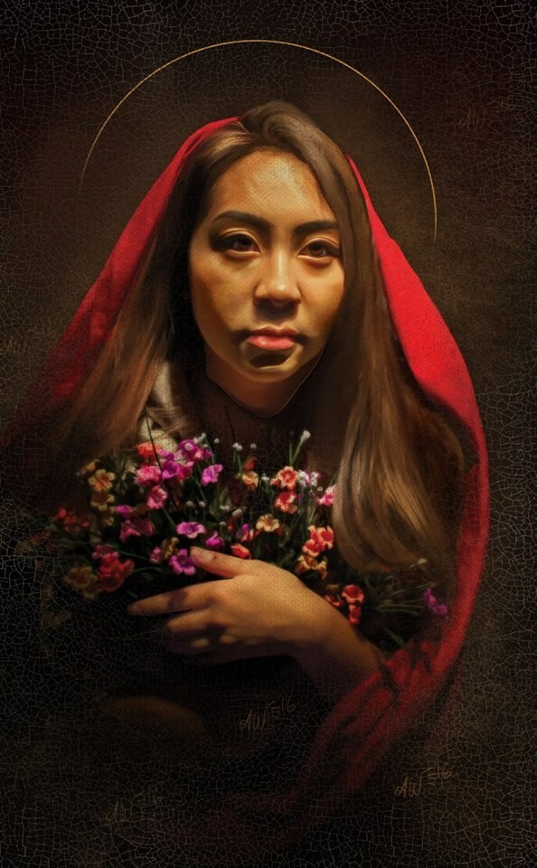 Annamaria Ward Renaissance Painted Friend 2
