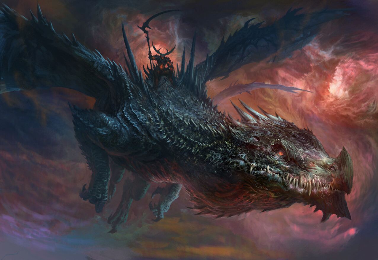 Antonio J. Manzanedo - Demon Dragon Rider