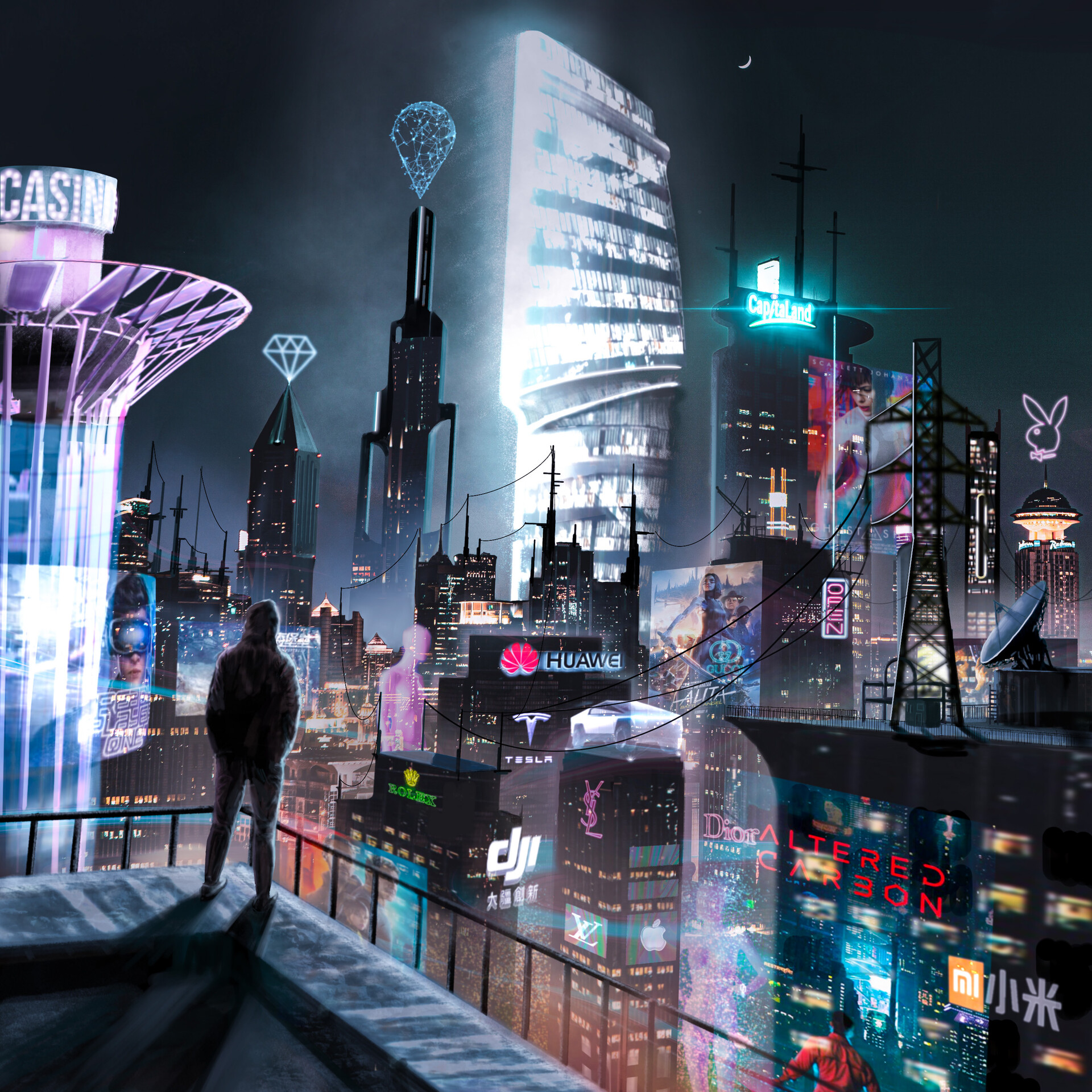 Cyberpunk city of dream фото 7