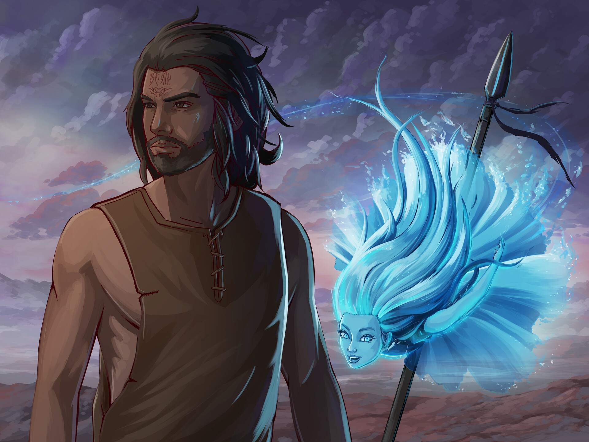 ArtStation - Kaladin and Syl