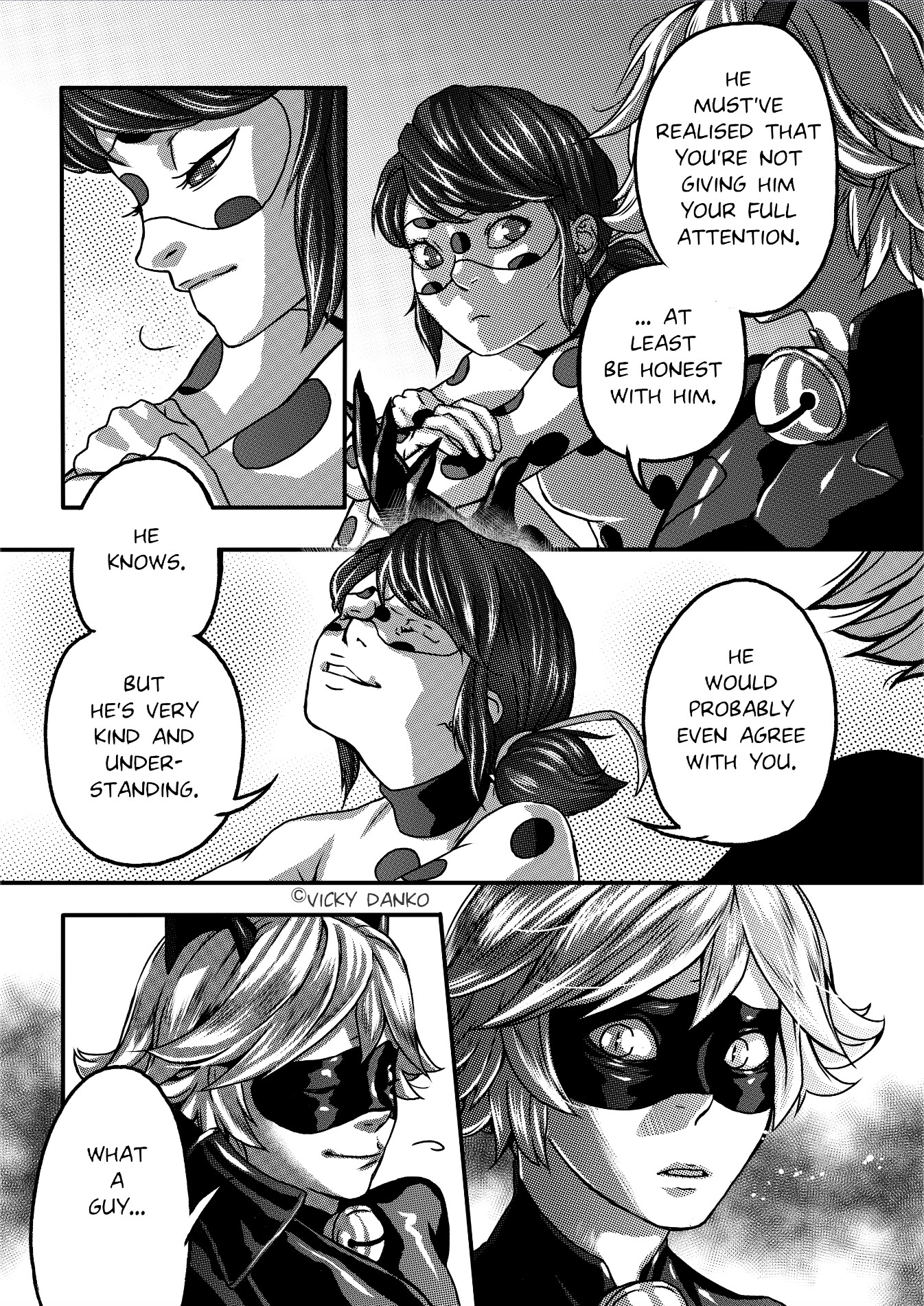 Artstation Miraculous Ladybug Fanmanga Doujinshi Vicky Danko