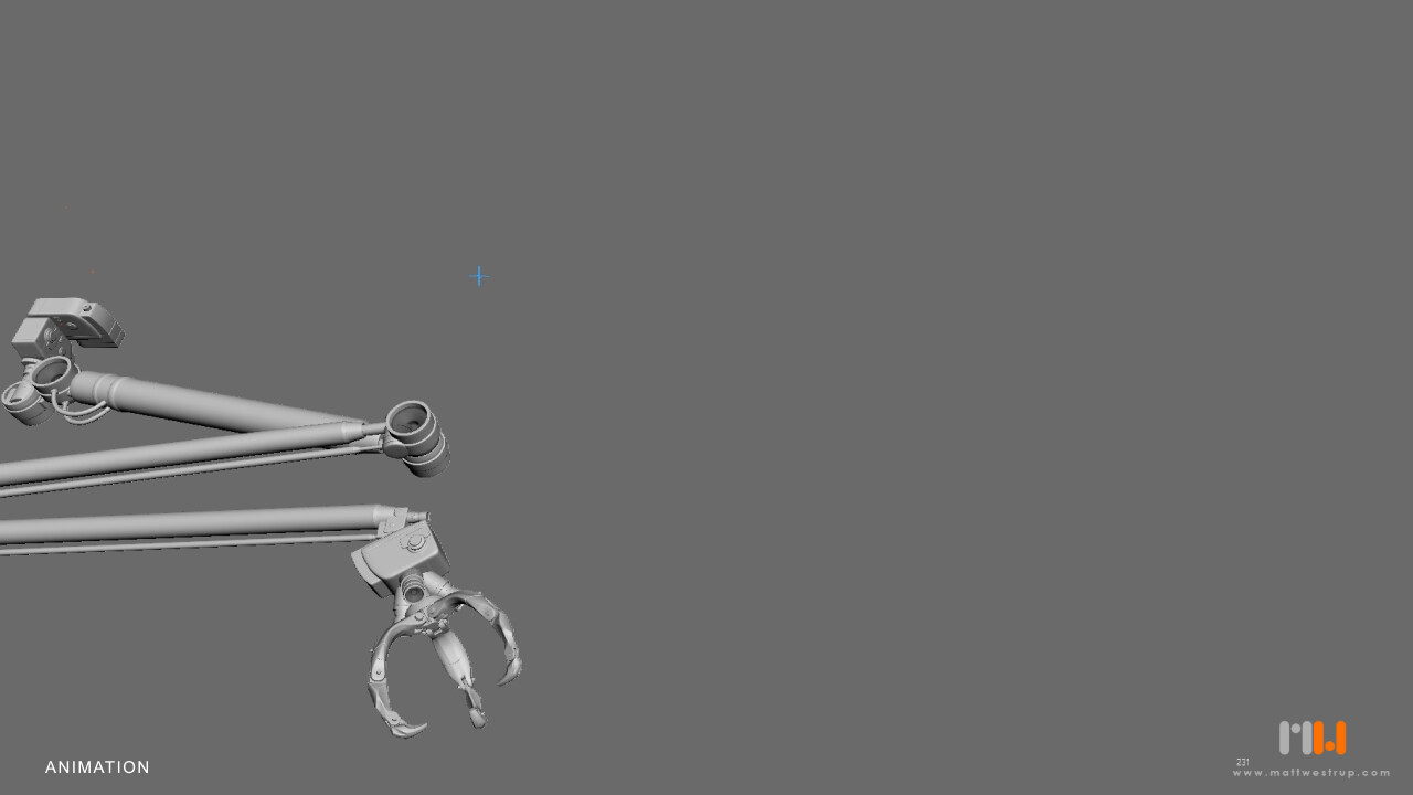 Role: 'Grabbing Arm' model, texture, rigging, lighting, animation and matchmove.