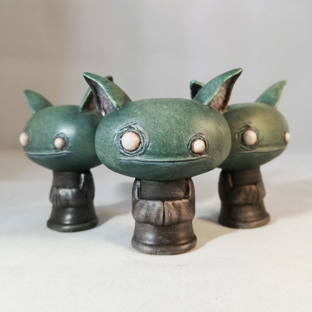 Artstation Clowder Cultist 3d Printed Designer Toy For Molding