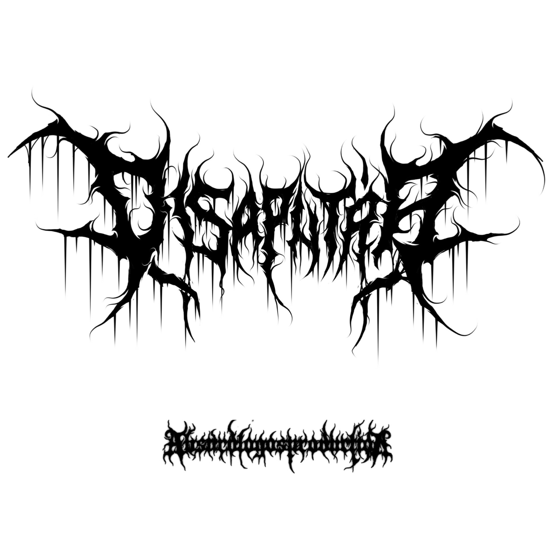 image death metal font font
