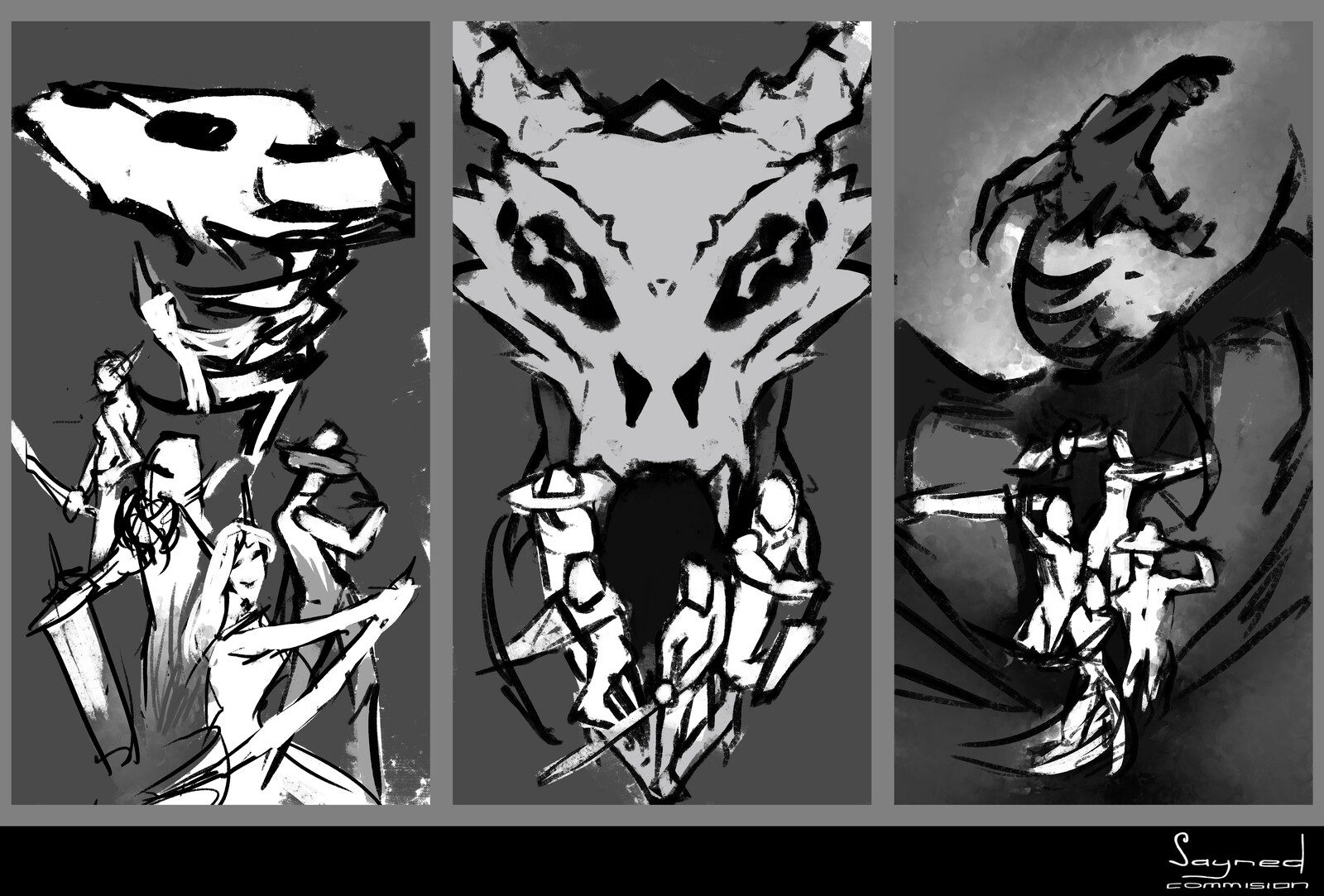 Thumbnails. Went for a combination of 1 and 3