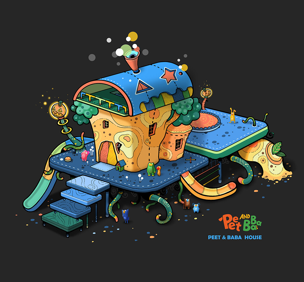 ArtStation - animation house concept