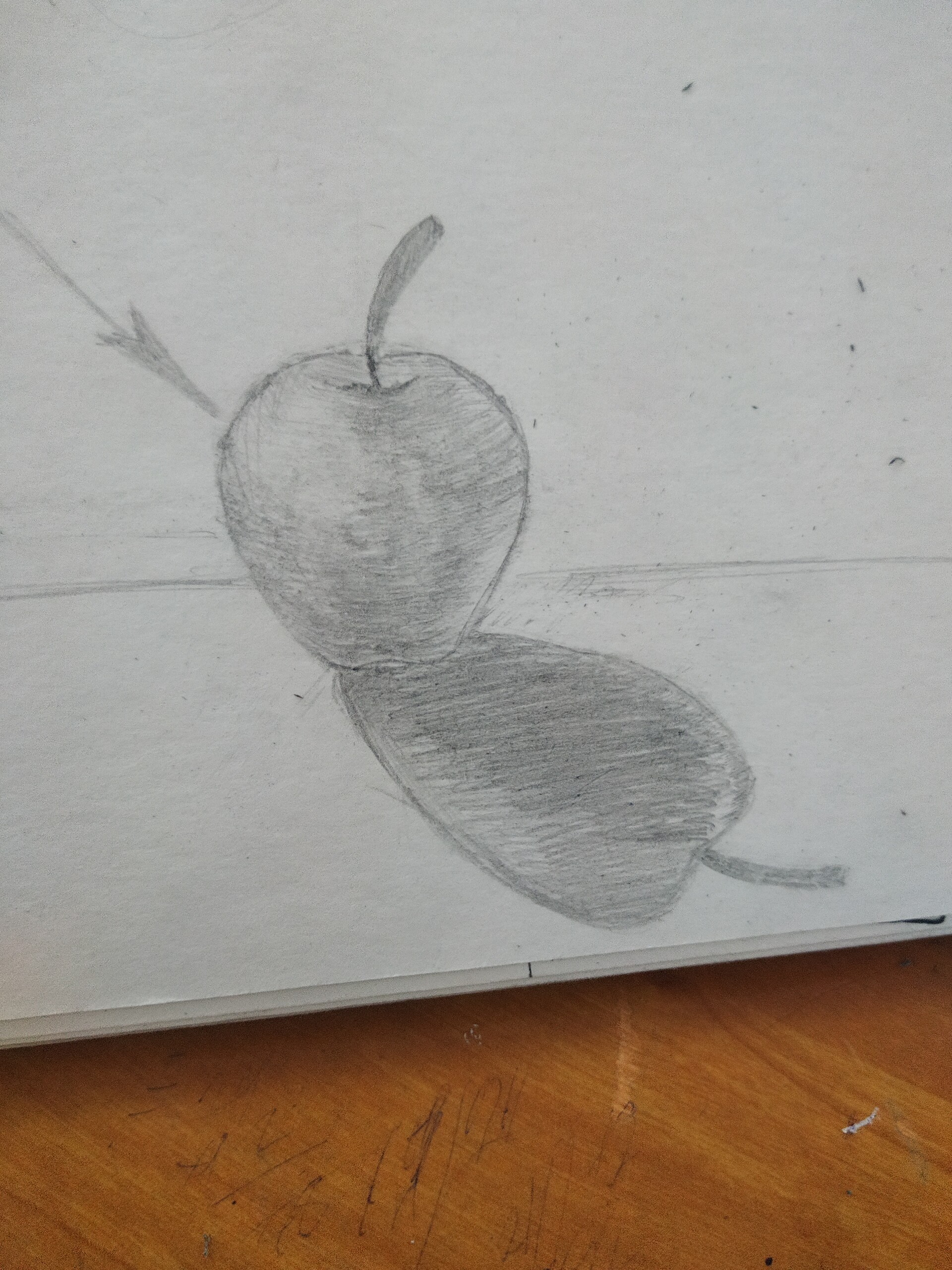 Apple Drawing For Kids | 3d-mon.com