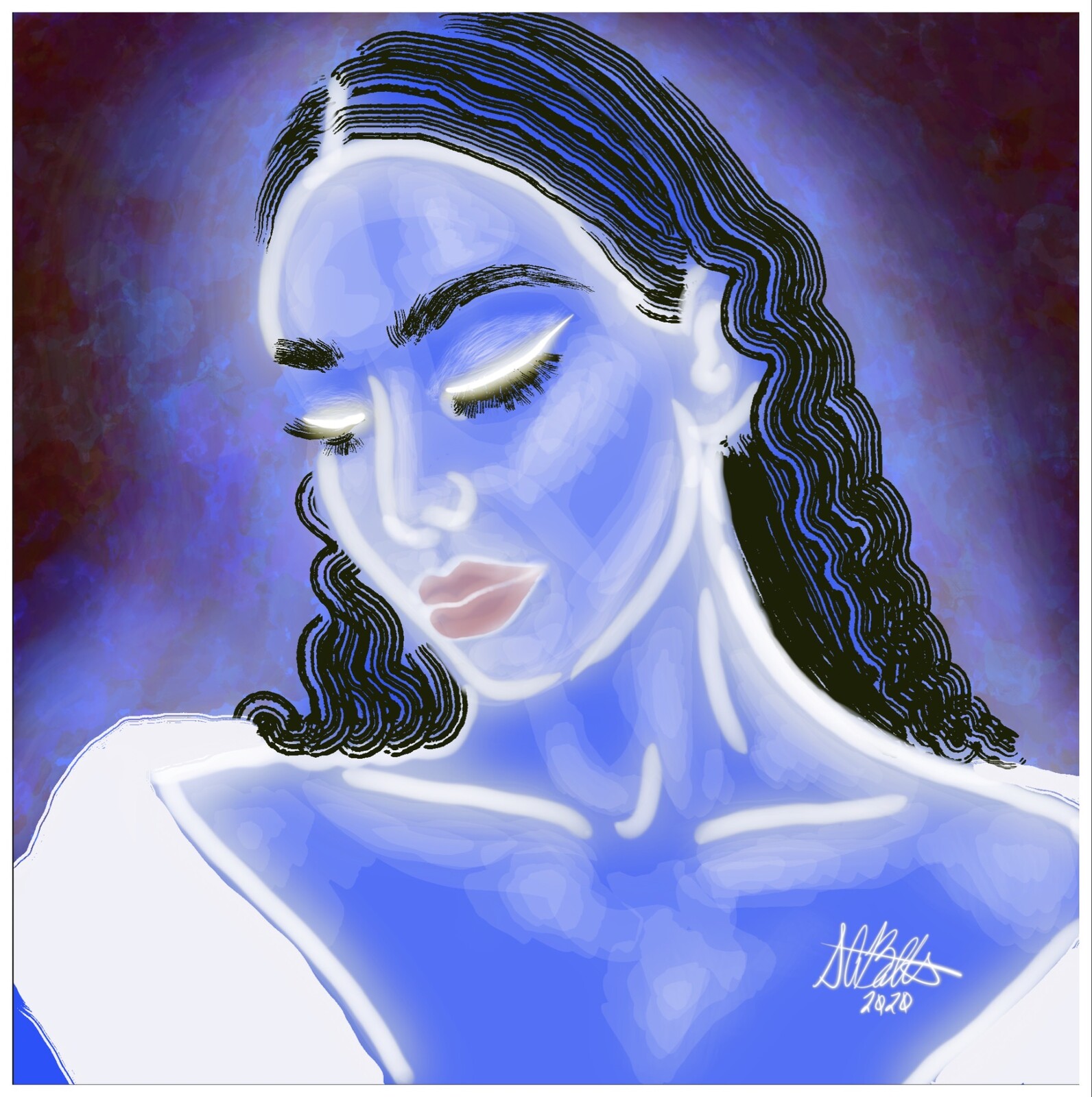 Blue Lady