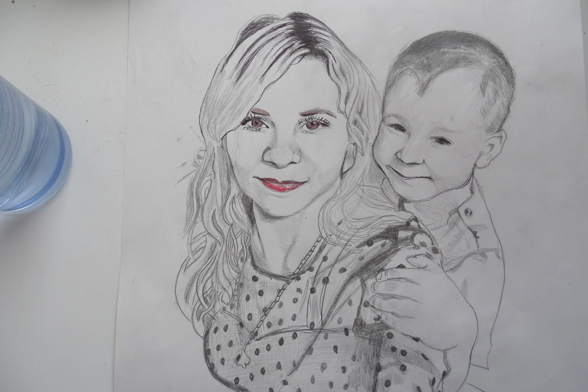 Yury I Portret Podrugi Zheny